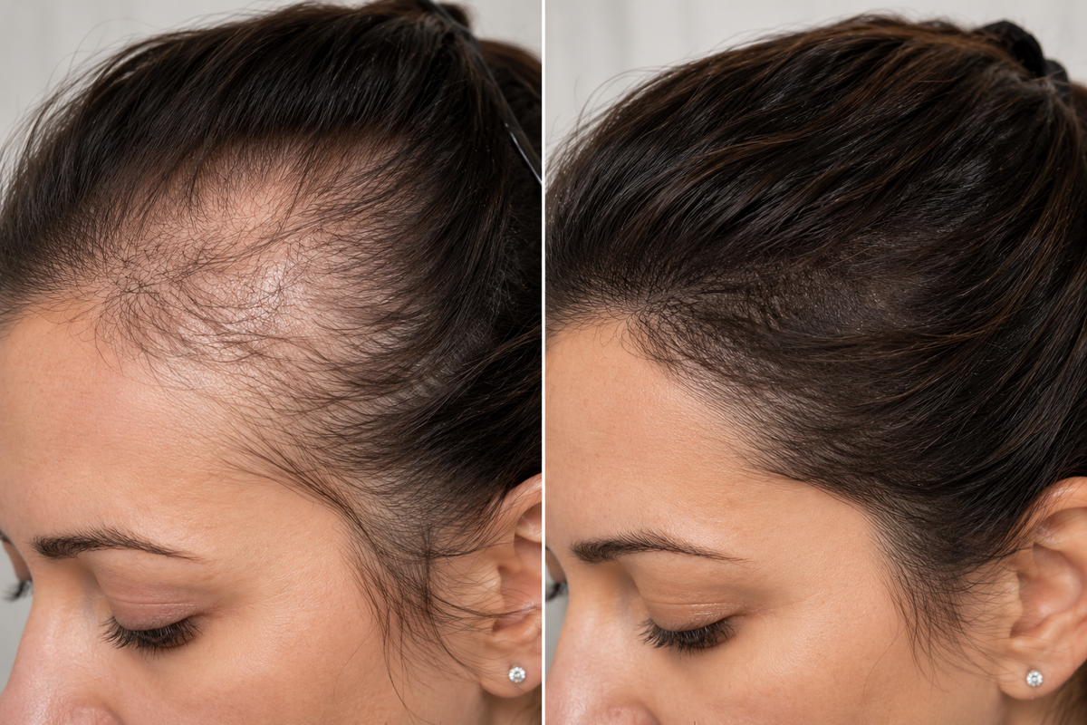 Postpartum Hair Growth Serum | Rosemary, Biotin, Ginseng & Ginger Root for New Mums